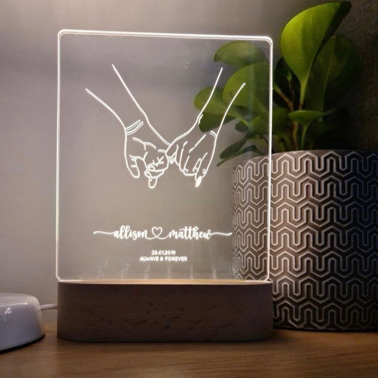 Couples Led Lamp