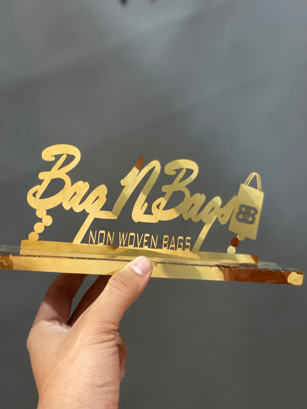 Customize Brand Stand with Logo