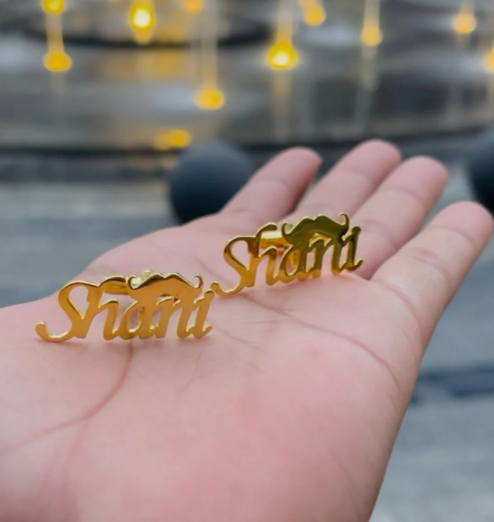 Customized Name Cufflinks