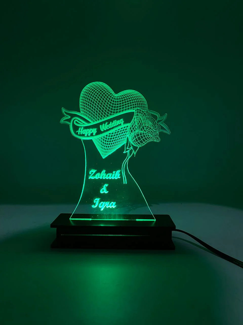 Birthday Name lamp