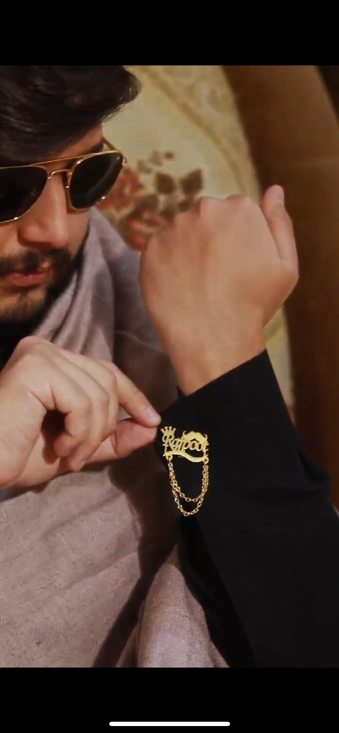Customized Chain Cufflinks