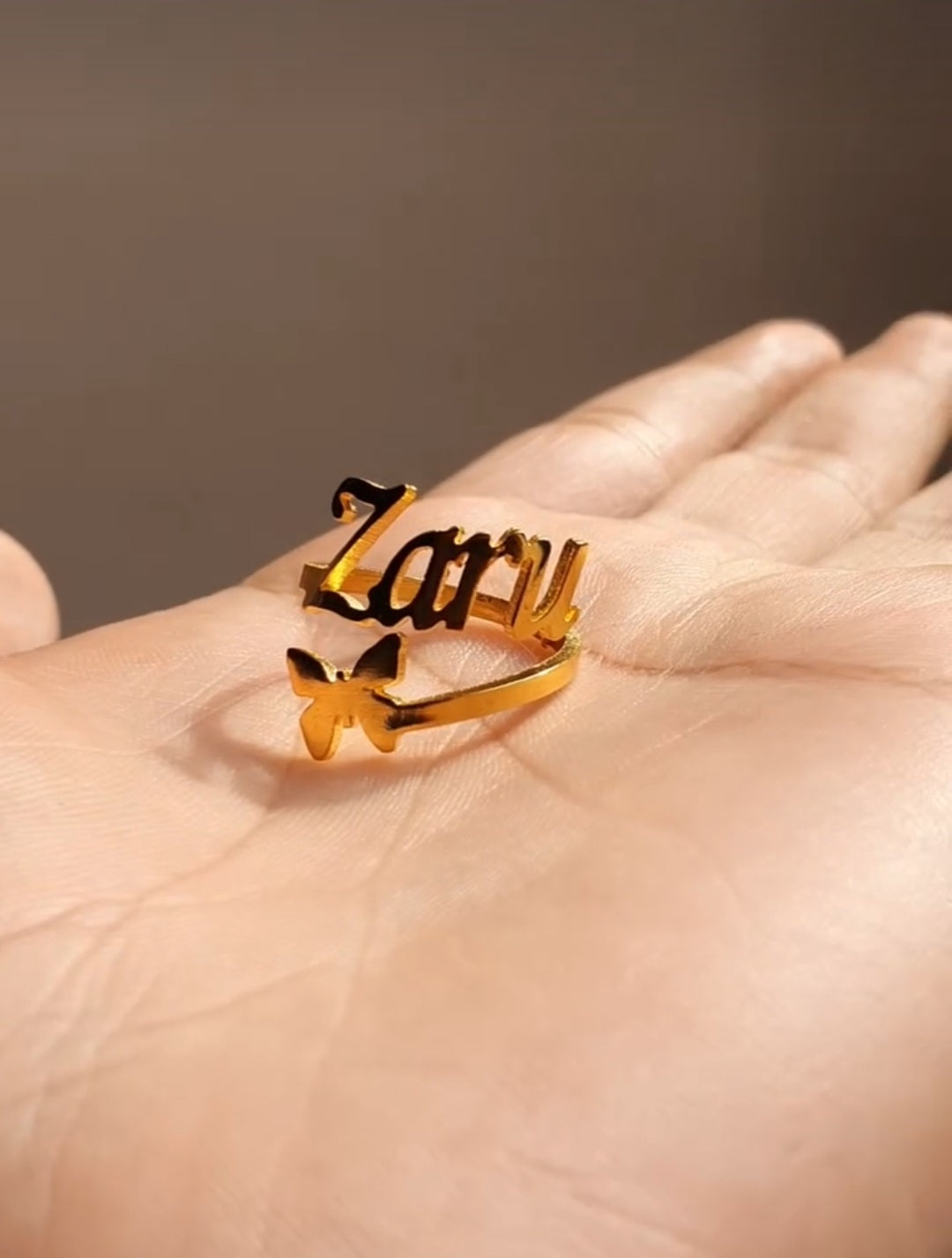CUSTOMIZE NAME RING