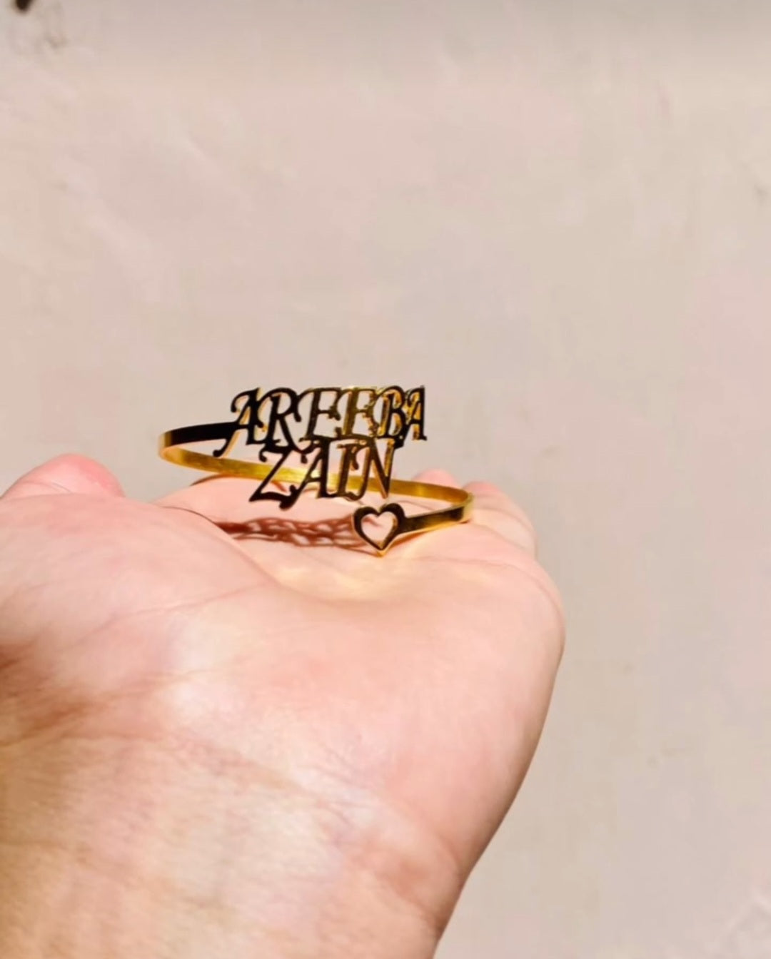 Customize Name Bangle