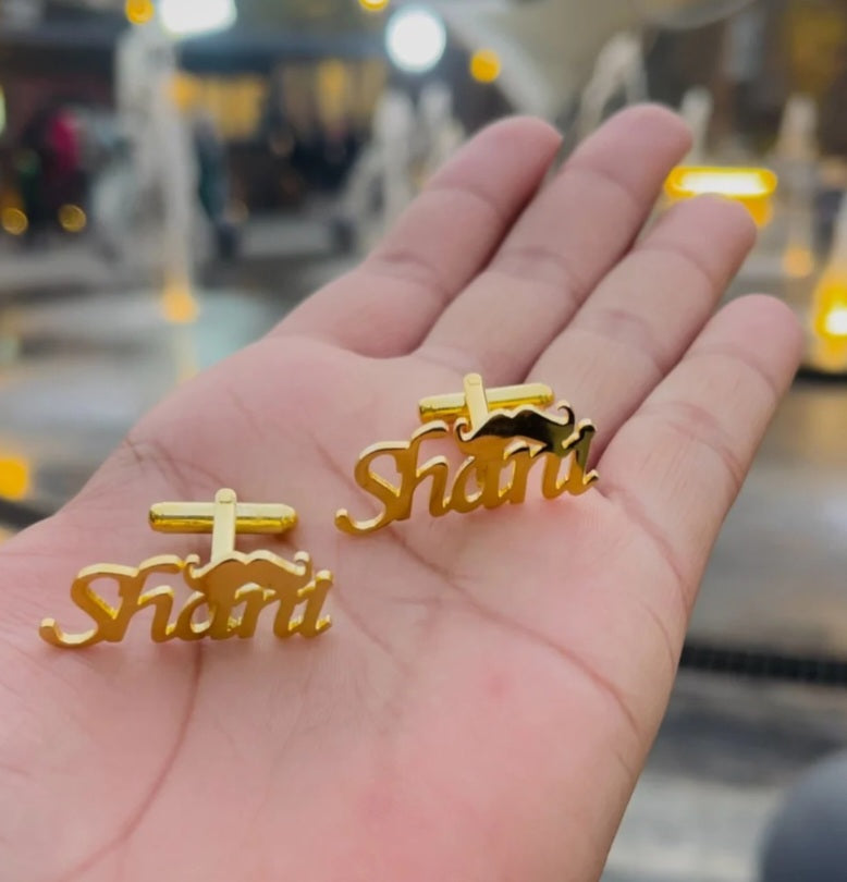 Customized Name Cufflinks