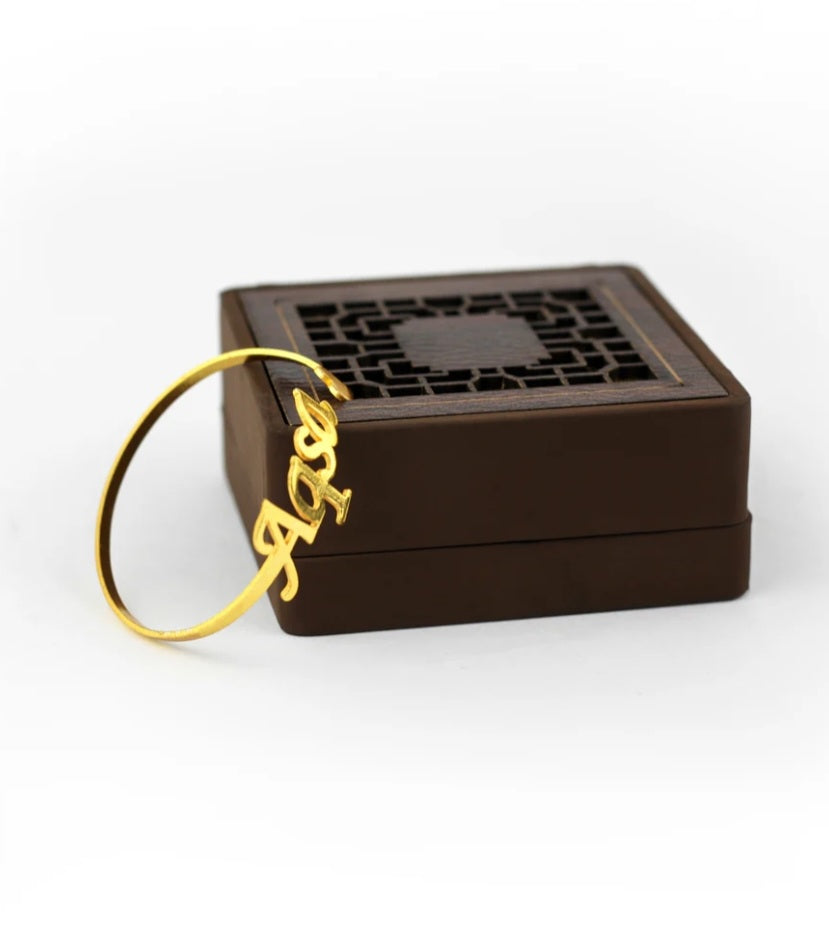 Customized Name bangle
