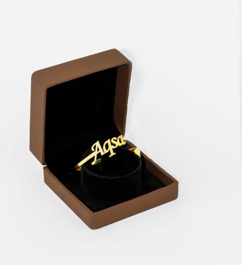 Customized Name bangle