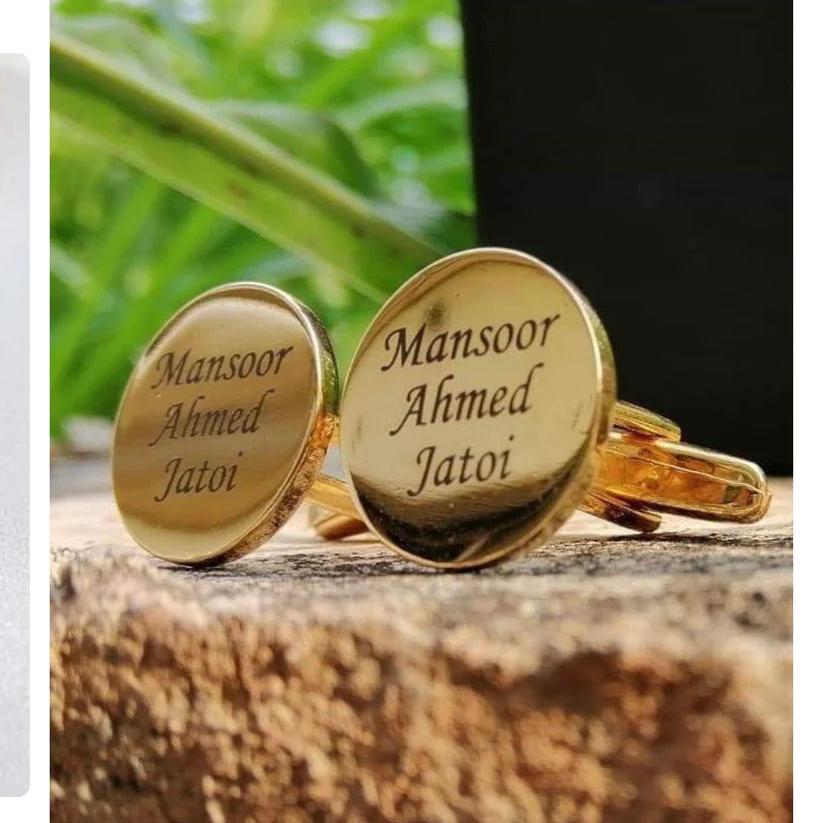 Round CUFFLINKS