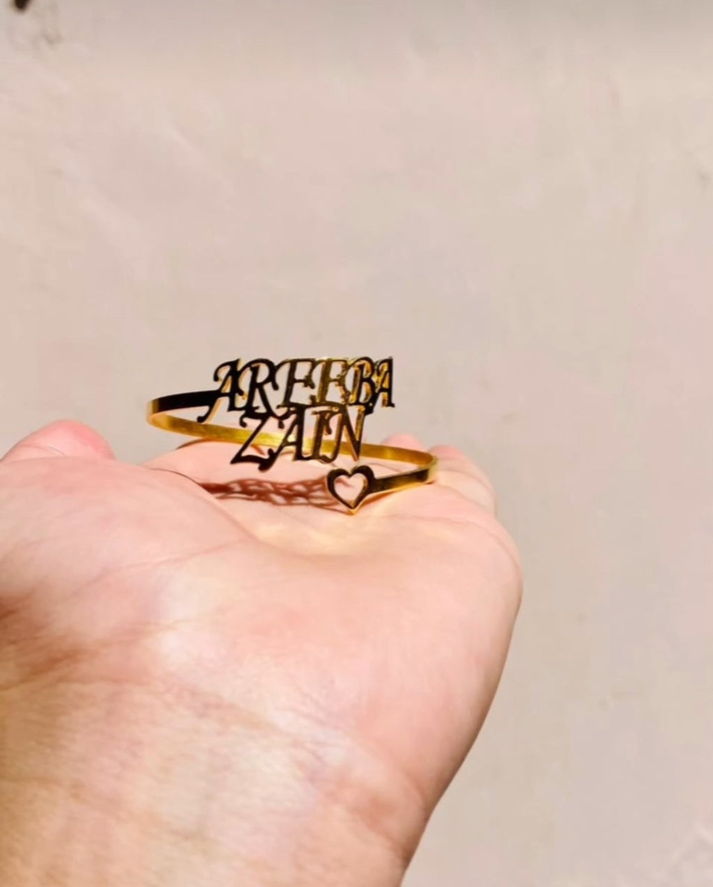 Customize Name Bangle