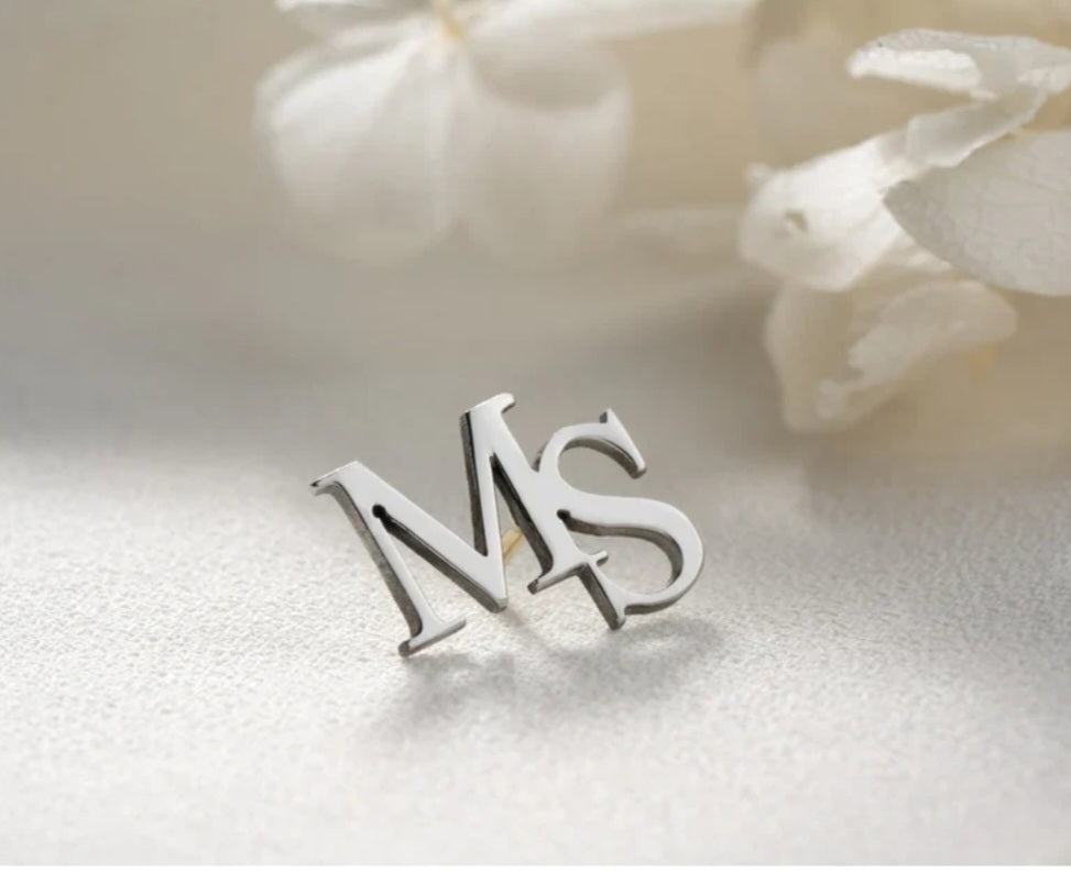 Initial Lapel/Coat pin -MEN