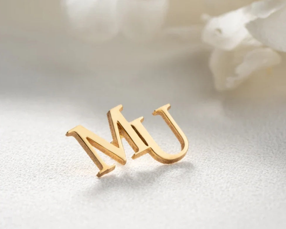 Initial Lapel/Coat pin -MEN